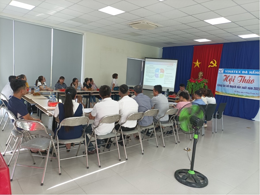 Hội thảo công tác kế hoạch sản xuất năm 2023 tại NMM Nghĩa Hành